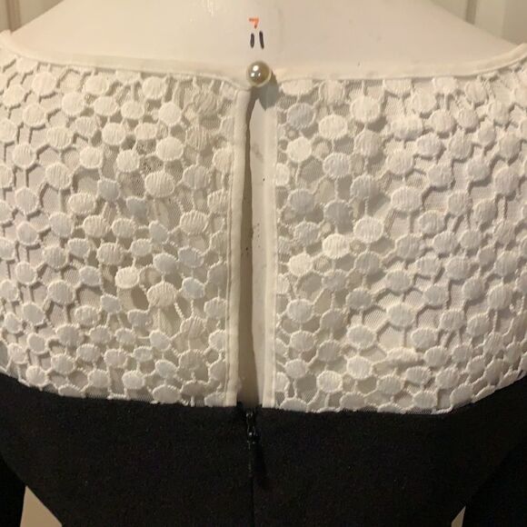 Karl Lagerfeld Classy tulip sleeve with lace neckline accent. Brand new - Picture 6 of 15